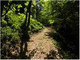 Krn - The lake Jezero v Lužnici